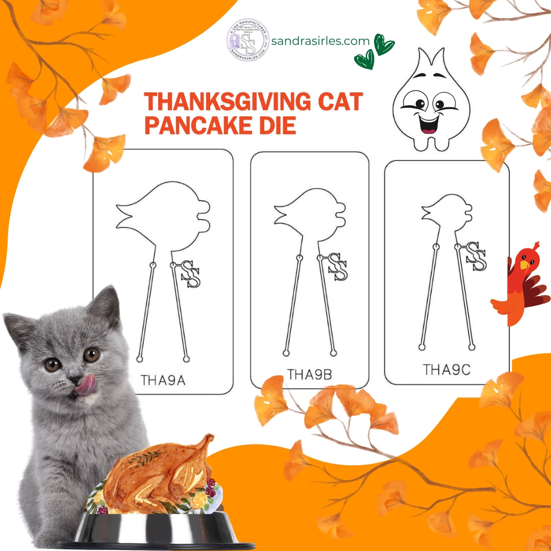 PANCAKE DIE THA9 THANKSGIVING CAT